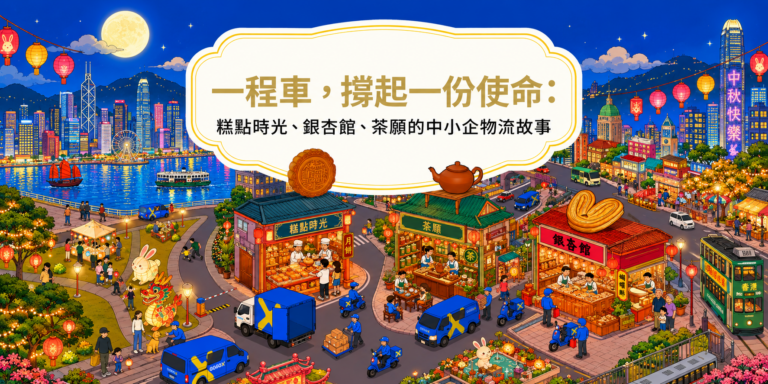 中小企物流故事｜GoGoX 點樣幫糕點時光、銀杏館、茶願撐起一份使命