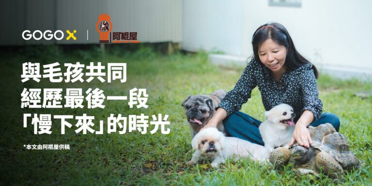 【阿棍屋】與毛孩共同經歷最後一段「慢下來」的時光